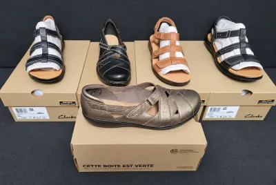 WOMEN'S SANDAL LOT (SIZE 11) BY CLARK