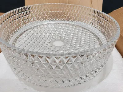 CRYSTAL GLASS VESSEL SINK