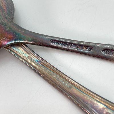 LOT 35: Collection of Assorted Silver Plated Flatware