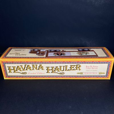 LOT 537: Vintage Limited Edition Sealed and Numbered Havana Hauler Cigar Toy Truck New in Box