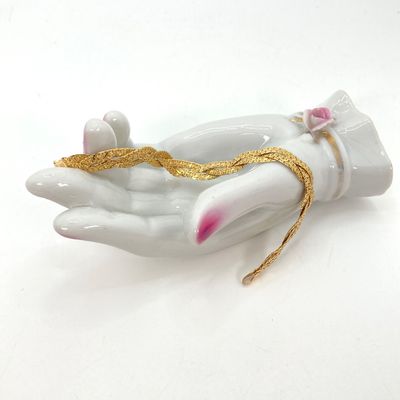 LOT 50: Italy Gold Braided Bracelet - 14KT, TW 6.8g