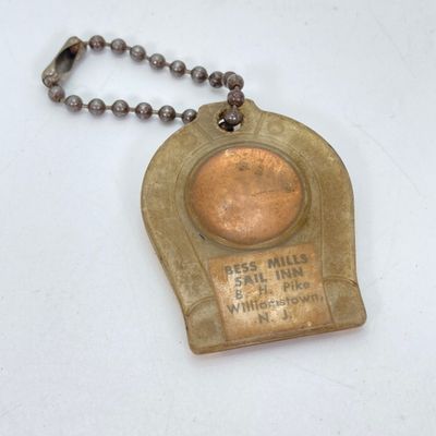 LOT 533: Vintage Collection - Ireland Good Luck Small Pitcher, Made in England Annco Craft Gnome and Rabbit, Pony Shoe, Penny Keychain,...
