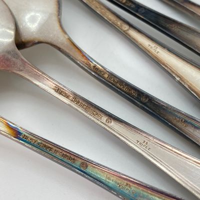 LOT 35: Collection of Assorted Silver Plated Flatware