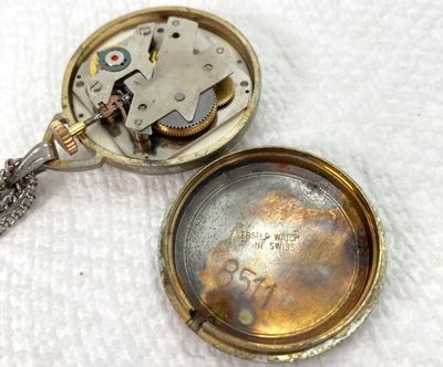 LOT 38: Large Collection of Jewelry - Designer and More - Sakata Swiss Made Pendant Watch, Art Cross, Whiting & Davis, Gold Filled...