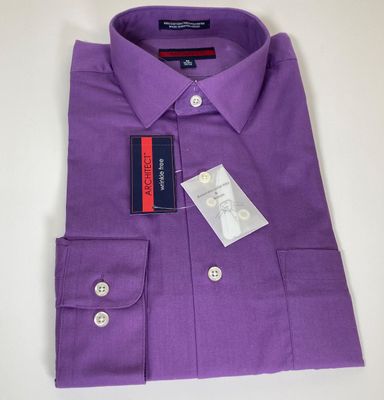 LOT 76: Men's Dress Shirts (Structure, Van Heusen, Architect) and Ties (Stafford, Ketch, Blair, Croft&Barrow) - Size M & L...