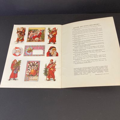 LOT 44: Vintage Books, Stickers, Ephemera and Antique Framed Halloween Wall Decor