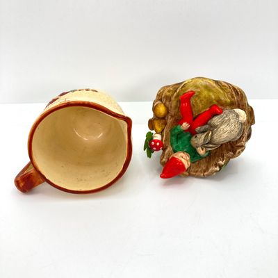 LOT 533: Vintage Collection - Ireland Good Luck Small Pitcher, Made in England Annco Craft Gnome and Rabbit, Pony Shoe, Penny Keychain,...