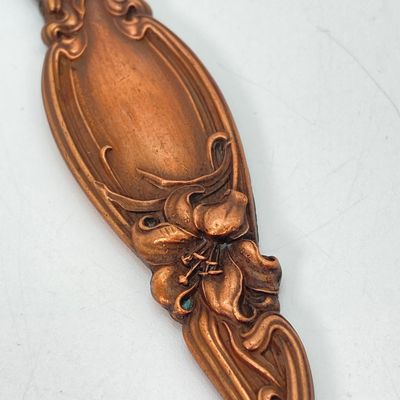 LOT 33: Vintage Sterling (Bronze Overlay) Letter Opener - TW 42.4g