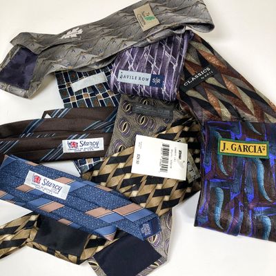 LOT 78: Collection of Men's Dress Ties - Designer and More