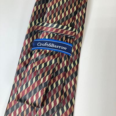 LOT 76: Men's Dress Shirts (Structure, Van Heusen, Architect) and Ties (Stafford, Ketch, Blair, Croft&Barrow) - Size M & L...