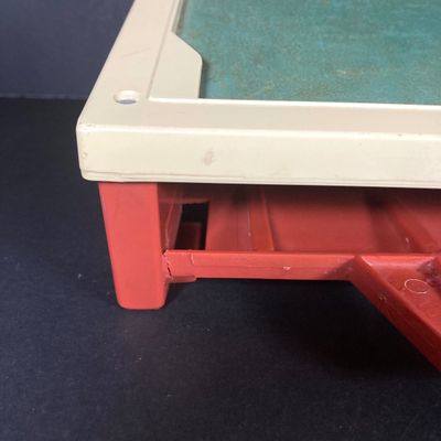 LOT 536: Vintage Fisher Price Educational / Toys - School Days Desk and Music Box TV