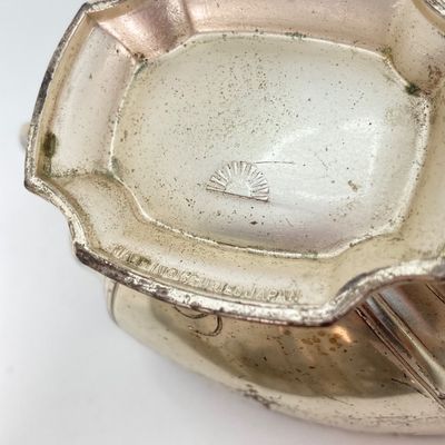 LOT 36: Vintage Made in Occupied Japan Silver Plated and More Collection - Cream / Sugar Bowls with Tray and Assorted Utensils