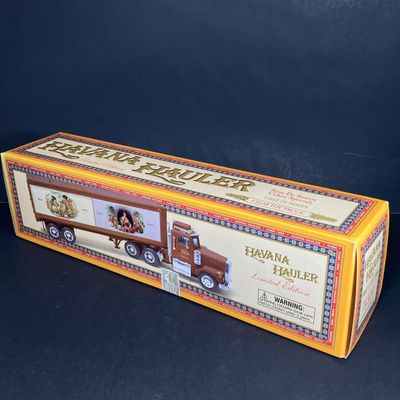 LOT 537: Vintage Limited Edition Sealed and Numbered Havana Hauler Cigar Toy Truck New in Box