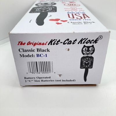 LOT 527: The Original Kit-Cat Klock (New Old Stock) in Original Packaging