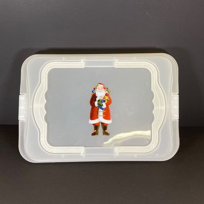 LOT 30: Holiday Kitchen Collection - Two Tier Tree Serving Plate, Metal and Plastic Cookie Cutters, Festivitree Bake Set and Storage...