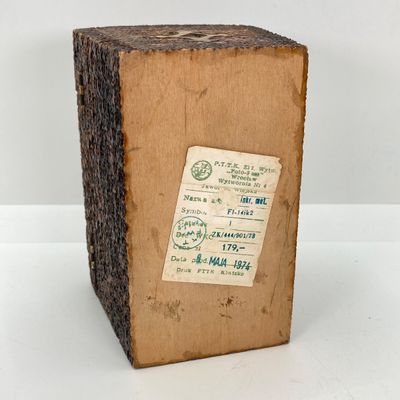 LOT 520: Vintage Carved Wood / Horn Collection - Poland Jewelry / Trinket Box, Panther and Catch All / Plate