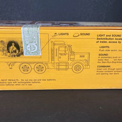LOT 537: Vintage Limited Edition Sealed and Numbered Havana Hauler Cigar Toy Truck New in Box
