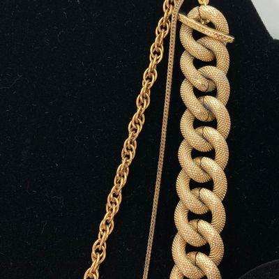 LOT 38: Large Collection of Jewelry - Designer and More - Sakata Swiss Made Pendant Watch, Art Cross, Whiting & Davis, Gold Filled...