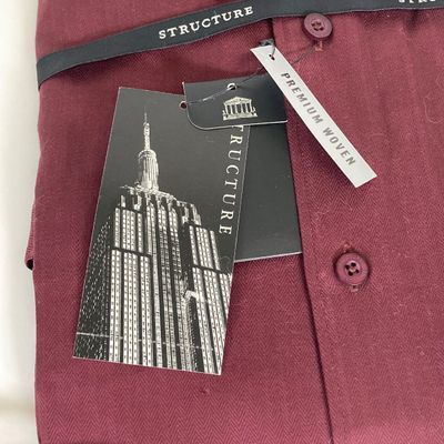 LOT 76: Men's Dress Shirts (Structure, Van Heusen, Architect) and Ties (Stafford, Ketch, Blair, Croft&Barrow) - Size M & L...