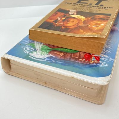 LOT 532: Classic Entertainment Collection - "Rick Grimes" Figurine in Original Box, VHS Disney's The Little Mermaid Movie,...