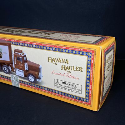 LOT 537: Vintage Limited Edition Sealed and Numbered Havana Hauler Cigar Toy Truck New in Box