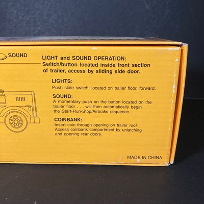 LOT 537: Vintage Limited Edition Sealed and Numbered Havana Hauler Cigar Toy Truck New in Box