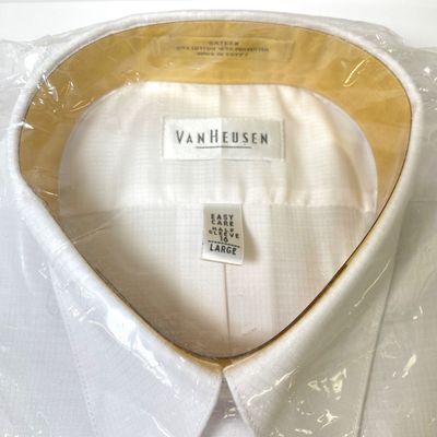LOT 76: Men's Dress Shirts (Structure, Van Heusen, Architect) and Ties (Stafford, Ketch, Blair, Croft&Barrow) - Size M & L...