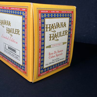 LOT 537: Vintage Limited Edition Sealed and Numbered Havana Hauler Cigar Toy Truck New in Box