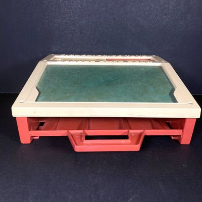 LOT 536: Vintage Fisher Price Educational / Toys - School Days Desk and Music Box TV