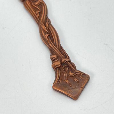 LOT 33: Vintage Sterling (Bronze Overlay) Letter Opener - TW 42.4g