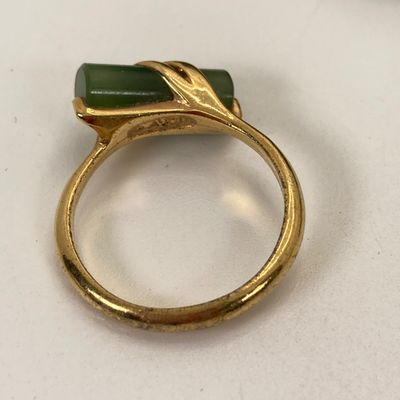 LOT 2: Collection of Assorted Fashion Rings (Avon Included) with Vintage Jewelry Box
