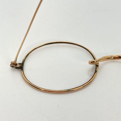 LOT 71: Vintage Gold Filled Eye Glasses with Case