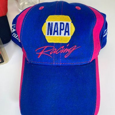 LOT 84: NASCAR Collection and More - Hats, Shirts, Sweatshirts, Drinking Glasses (Some New in Package Included)