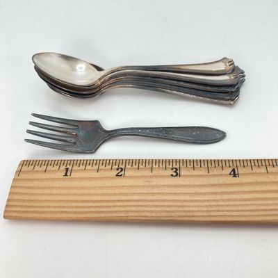 LOT 35: Collection of Assorted Silver Plated Flatware