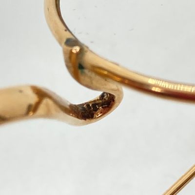 LOT 71: Vintage Gold Filled Eye Glasses with Case
