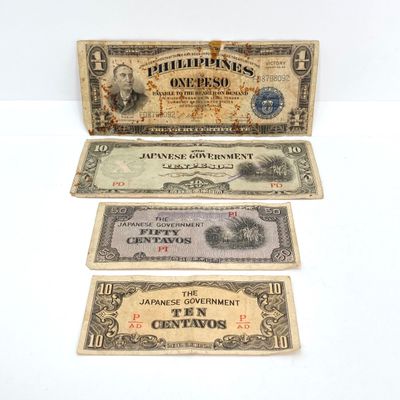LOT 525: Vintage Foreign Currency / Paper Money