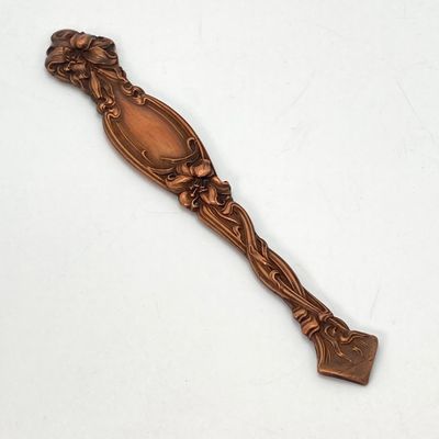 LOT 33: Vintage Sterling (Bronze Overlay) Letter Opener - TW 42.4g