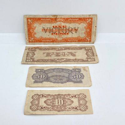 LOT 525: Vintage Foreign Currency / Paper Money