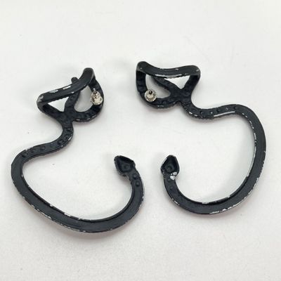 LOT 528: Assorted Rings (Wire Wrapped / Mood Style and More) with Snake Ear Cuff Set