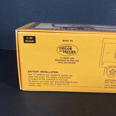 LOT 537: Vintage Limited Edition Sealed and Numbered Havana Hauler Cigar Toy Truck New in Box
