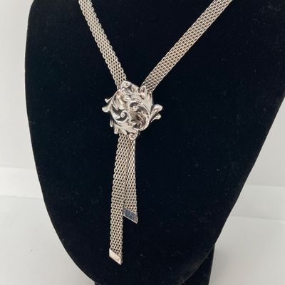 LOT 38: Large Collection of Jewelry - Designer and More - Sakata Swiss Made Pendant Watch, Art Cross, Whiting & Davis, Gold Filled...