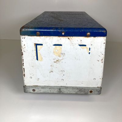 LOT 83: Vintage Toys - Metal Pepsi Delivery Truck with Radio Flyer Tricycle
