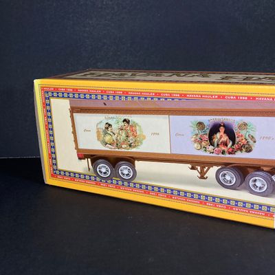 LOT 537: Vintage Limited Edition Sealed and Numbered Havana Hauler Cigar Toy Truck New in Box