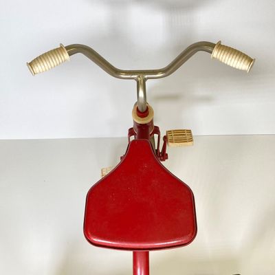 LOT 83: Vintage Toys - Metal Pepsi Delivery Truck with Radio Flyer Tricycle