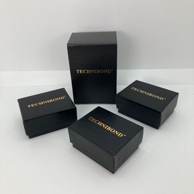 LOT 31: Three Pair of Technibond 925 and Stone Pierced Earrings in Original Box - 14.0 GTW