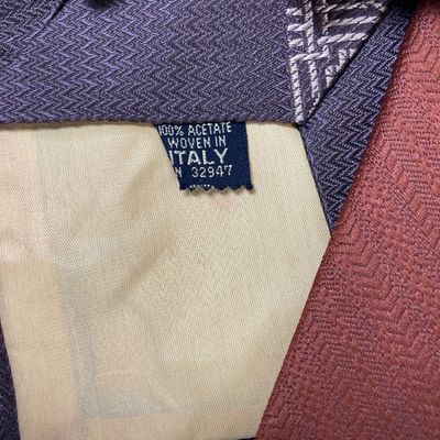 LOT 79: Vintage Men's Dress Tie Collection - Designer Styles and More