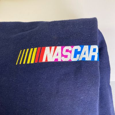 LOT 84: NASCAR Collection and More - Hats, Shirts, Sweatshirts, Drinking Glasses (Some New in Package Included)