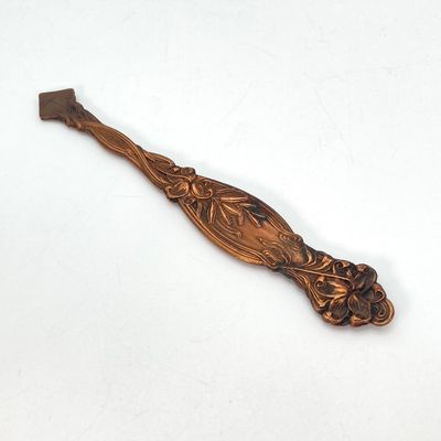 LOT 33: Vintage Sterling (Bronze Overlay) Letter Opener - TW 42.4g