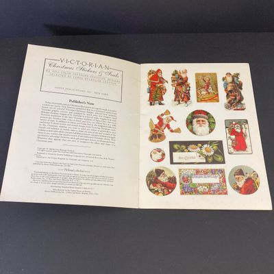 LOT 44: Vintage Books, Stickers, Ephemera and Antique Framed Halloween Wall Decor
