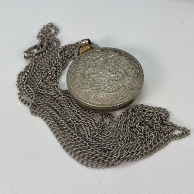 LOT 38: Large Collection of Jewelry - Designer and More - Sakata Swiss Made Pendant Watch, Art Cross, Whiting & Davis, Gold Filled...